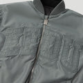 Team Logo/Handstyle Reversible Bomber Grey/Black5
