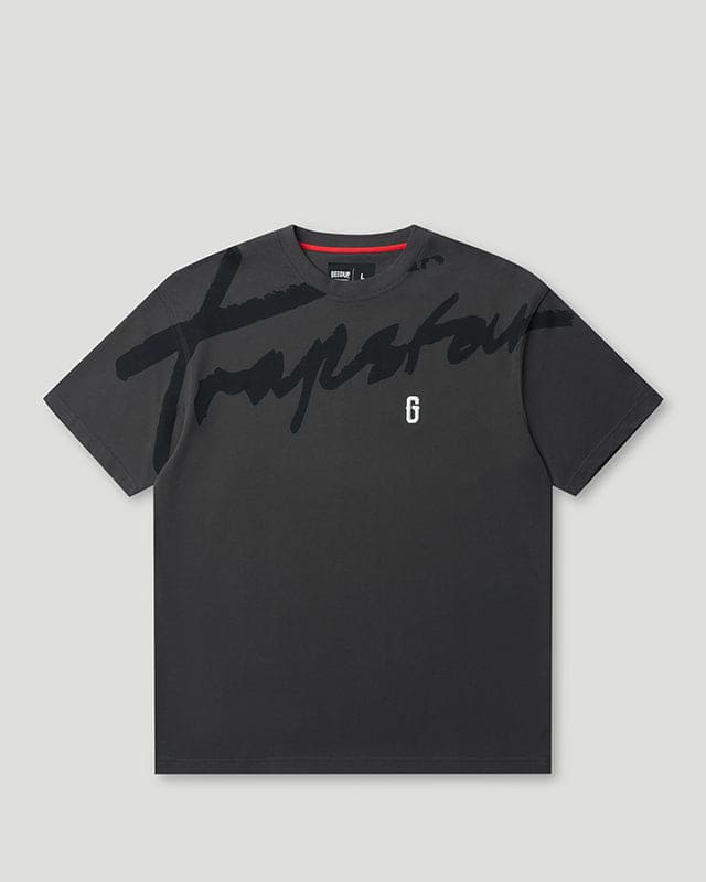 G x Trapstar Signature T-Shirt Black