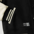 Geedup x Trapstar Letterman Jacket Black/White/Grey COMPLEX EXCLUSIVE5