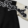 Geedup x Trapstar Letterman Jacket Black/White/Grey COMPLEX EXCLUSIVE10