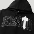 Team Logo x Irongate T Hoodie Black/White2