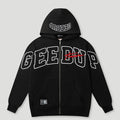 Team Logo x Trapstar Signature Jacket Black/White/Red1