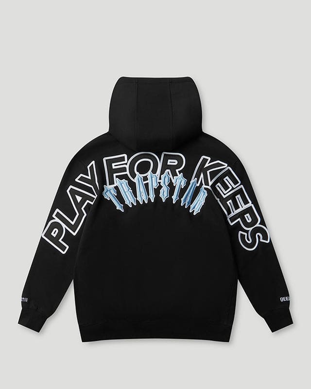 PFK x Irongate Hoodie Black/Cool Blue