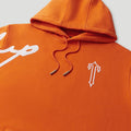 Signature x Trapstar T Hoodie Orange/White2