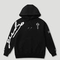 Signature x Trapstar T Hoodie Black/White1
