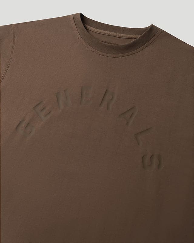 Generals Slim Fit T-Shirt Chestnut