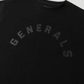 Generals Oversize T-Shirt Jet Black5