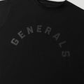 Generals Oversize T-Shirt Jet Black5