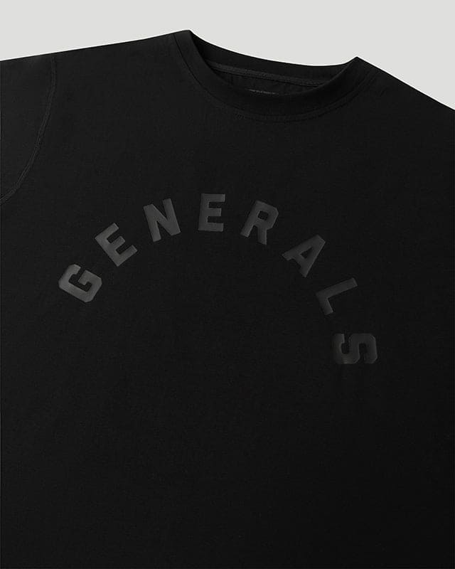 Generals Oversize T-Shirt Jet Black