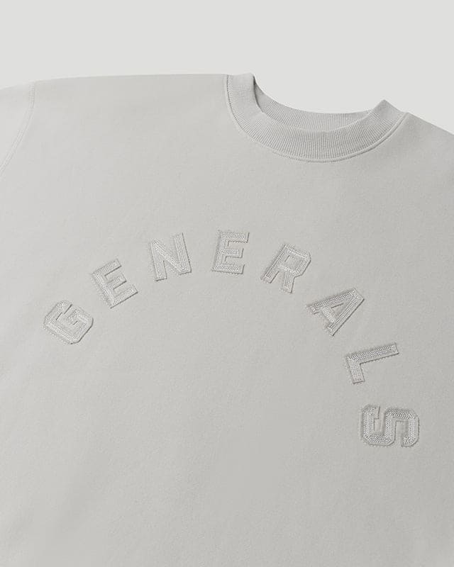 Generals Oversized Crewneck Nimbus Cloud