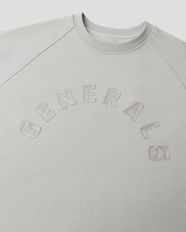 Generals Classic Fit Crewneck Nimbus Cloud