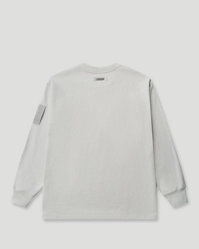 Generals Classic Fit Longsleeve T-Shirt Nimbus Cloud