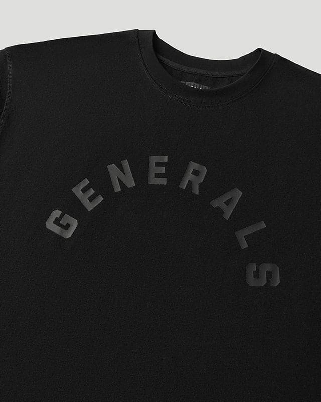 Generals Classic Fit Longsleeve T-Shirt Jet Black