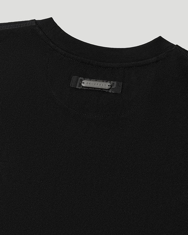 Generals Classic Fit Longsleeve T-Shirt Jet Black