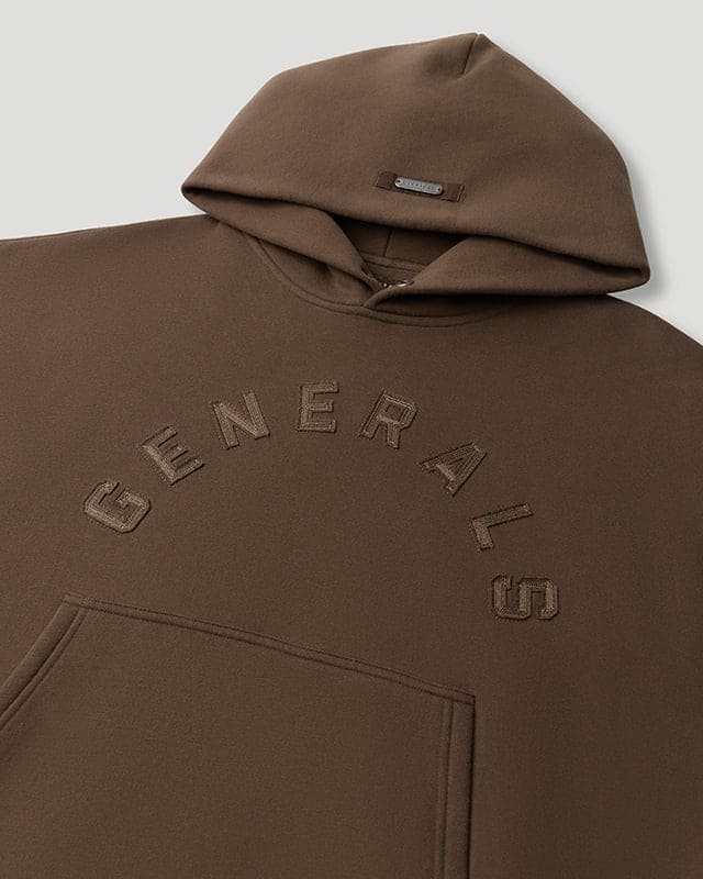 Generals Oversized Hoodie Chestnut
