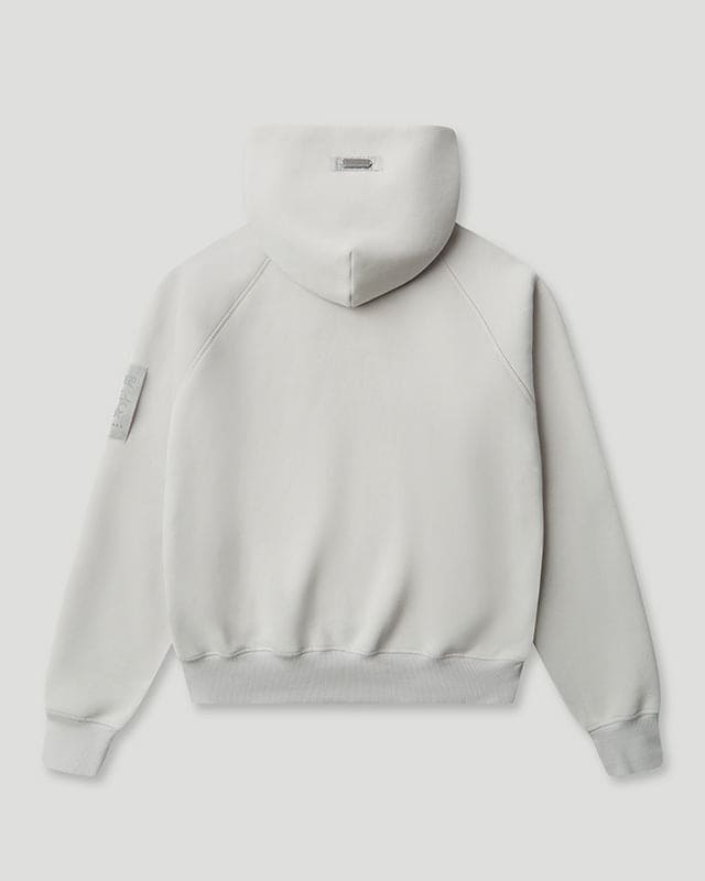 Generals Classic Fit Raglan Zip Hoodie Nimbus Cloud