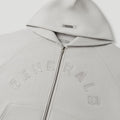 Generals Classic Fit Raglan Zip Hoodie Nimbus Cloud8