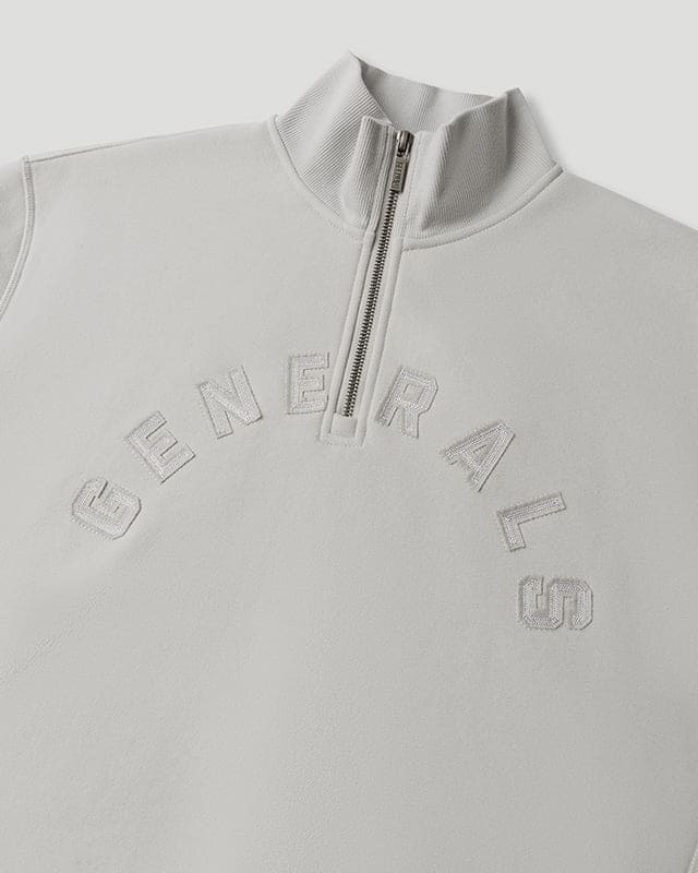 Generals Classic Qtr Zip Nimbus Cloud