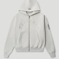 Generals Oversized Zip Hoodie Nimbus Cloud1