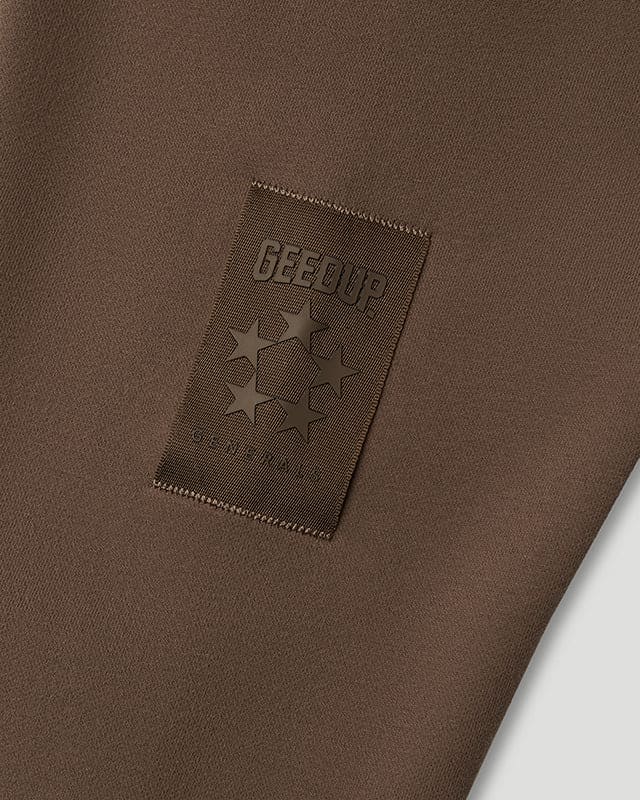 Generals Classic Fit Raglan Zip Hoodie Chestnut
