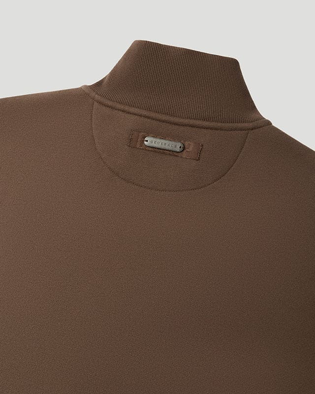 Generals Classic Zip Qtr Zip Chestnut