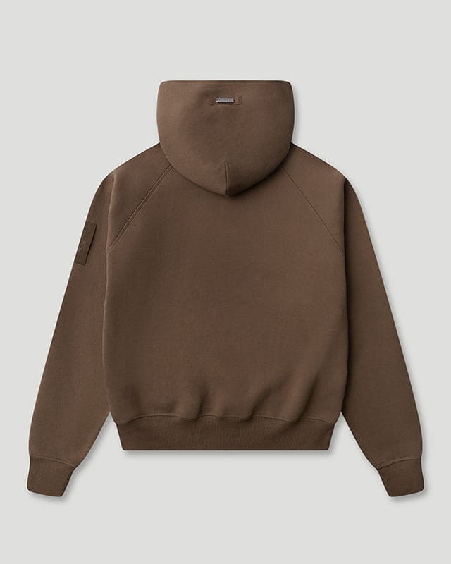 Generals Classic Fit Raglan Hoodie Chestnut