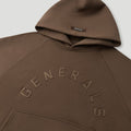 Generals Classic Fit Raglan Hoodie Chestnut7