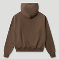 Generals Oversized Zip Hoodie Chestnut6