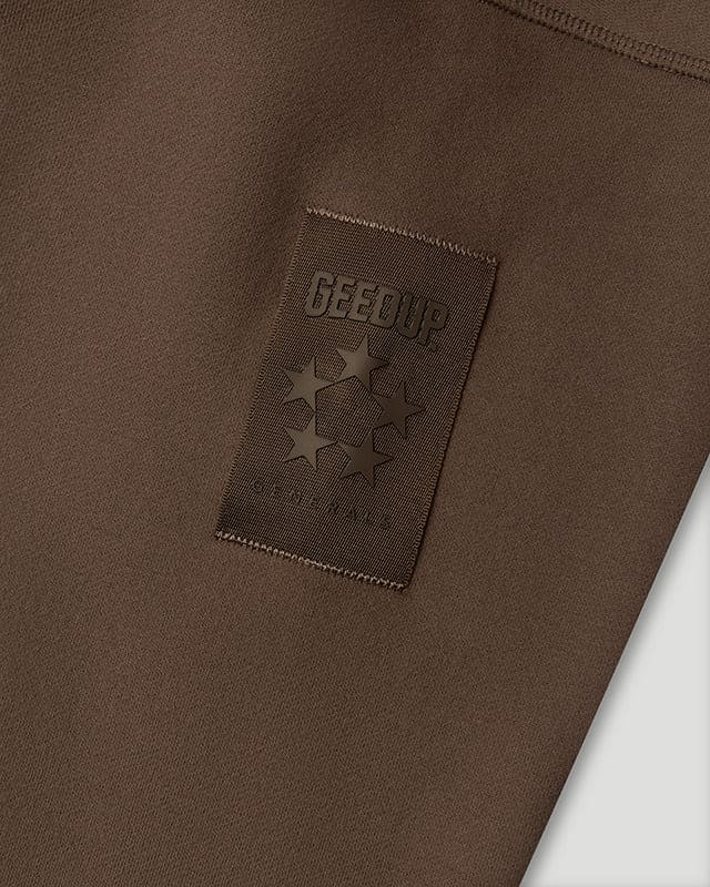 Generals Oversized Zip Hoodie Chestnut