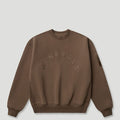 Generals Oversized Crewneck Chestnut1