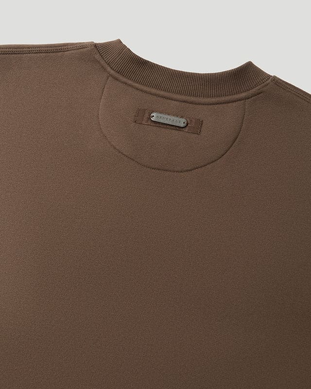 Generals Oversized Crewneck Chestnut