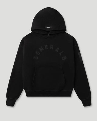 Generals Oversized Hoodie Jet Black