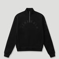 Generals Classic Qtr Zip Jet Black1