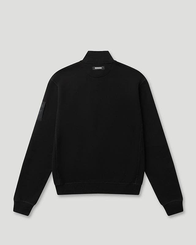 Generals Classic Qtr Zip Jet Black