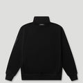 Generals Oversized Qtr Zip Jet Black6