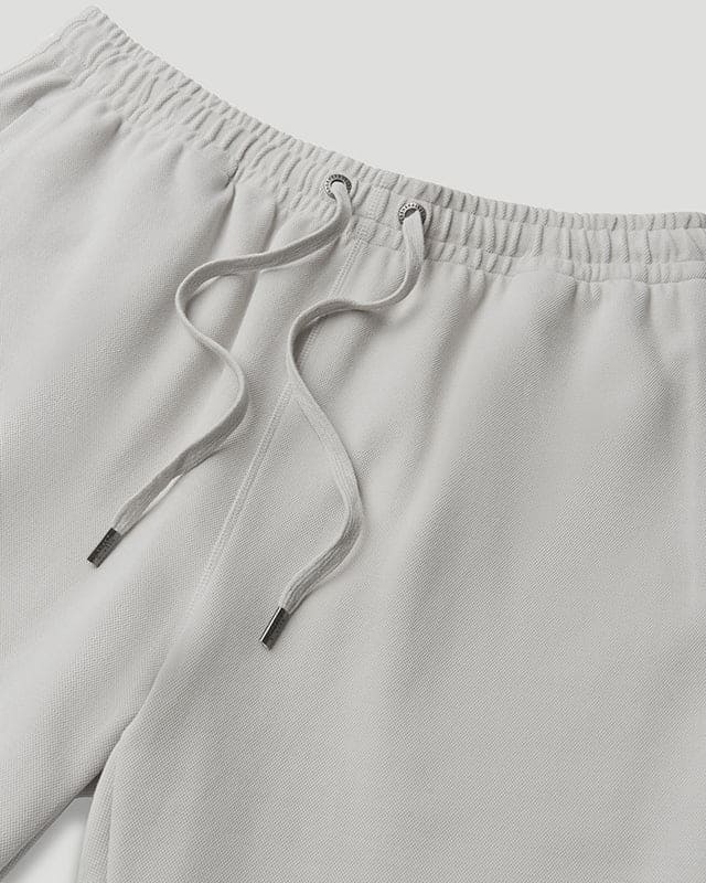 Generals 6 Inch Pique Shorts Nimbus Grey