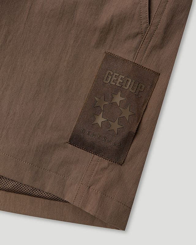 Generals 5 Inch Nylon Shorts Chestnut