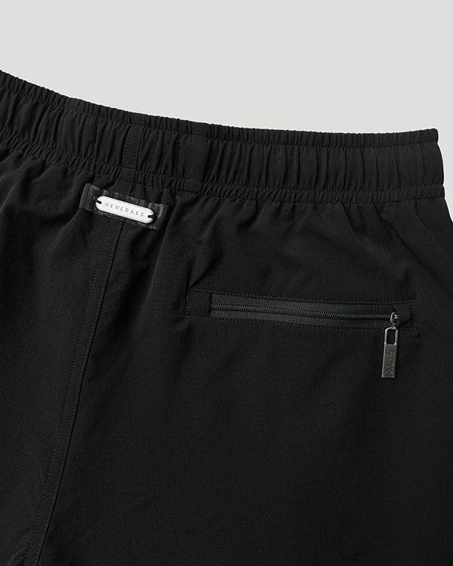 Generals 6 Inch Fleece Shorts Jet Black