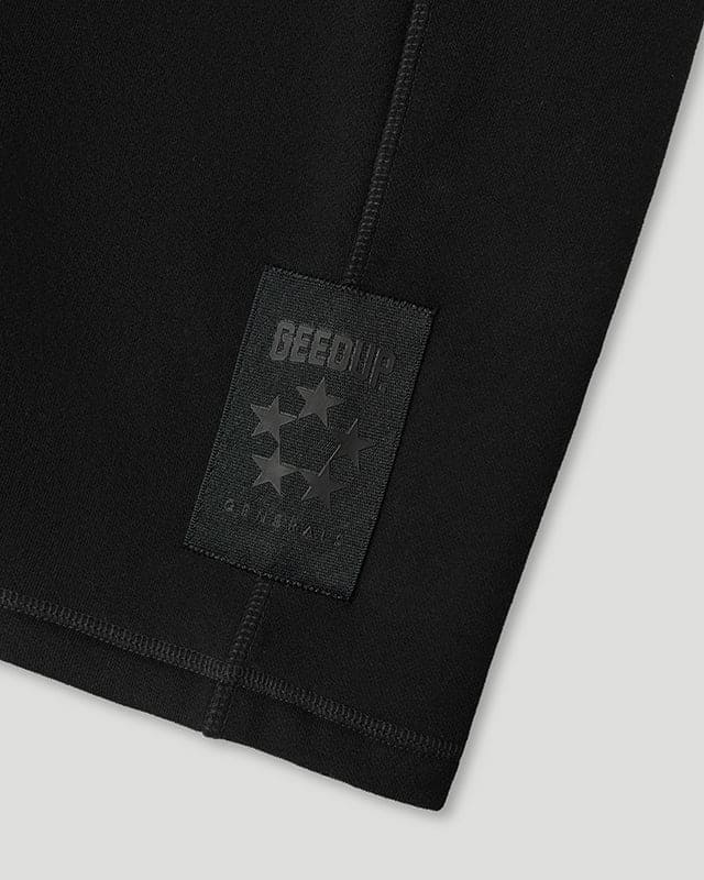 Generals 6 Inch Pique Shorts Jet Black