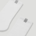 Generals Mid Length Socks 2 Pack White2