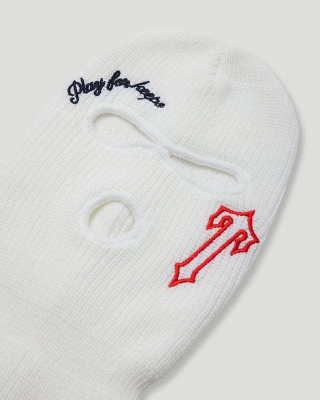 PFK x Trapstar T Ski Mask White