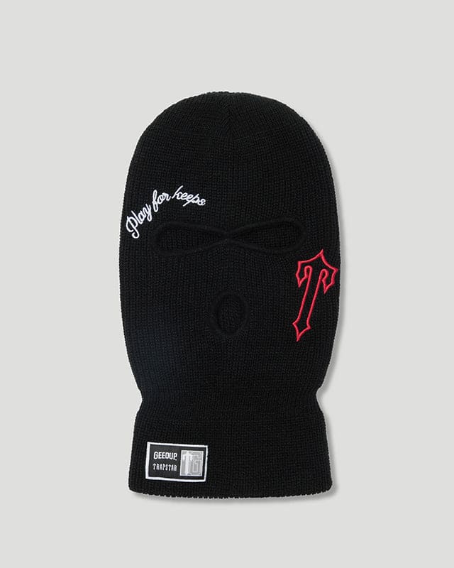 PFK x Trapstar T Ski Mask Black