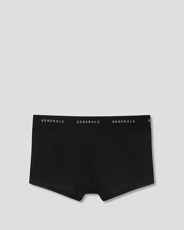 Generals Boxer Trunks 2 Pack Black