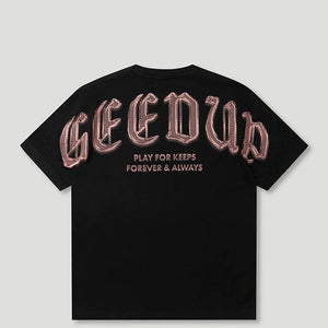 Black/Rose