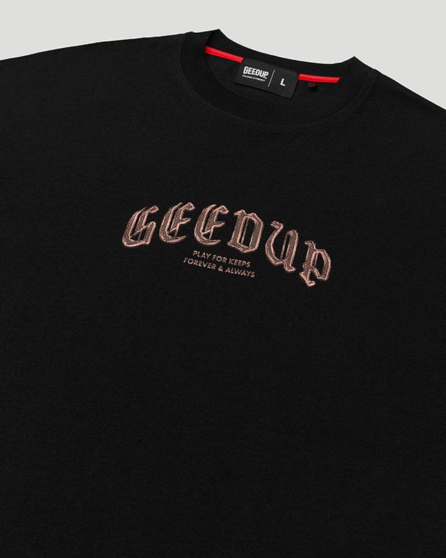 Chrome T-Shirt Black/Rose