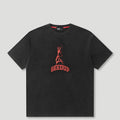 Dobermann T-shirt Washed Black/Red4