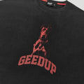Dobermann T-shirt Washed Black/Red5