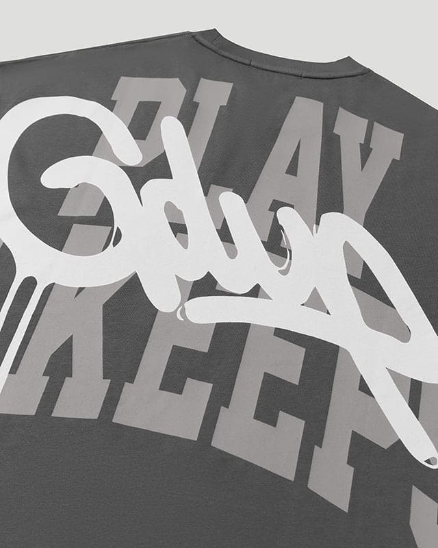 Play 4 Keeps T-Shirt Charcoal/White