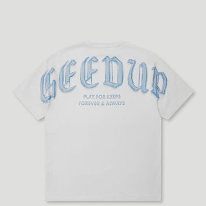 White/Cool Blue