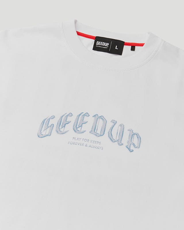 Chrome T-Shirt White/Cool Blue